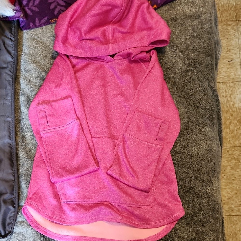 Athletic Works Fuchsia Hooded Sweatshirt